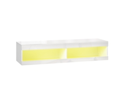 Mueble Tv Pared Rgb Led 140cm 55-60 Pulgadas Almacenamiento Salón