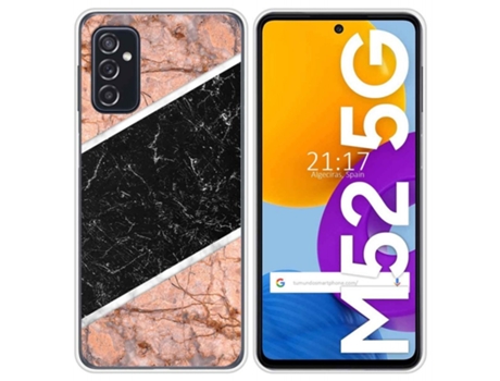 Carcasa Samsung Galaxy M52 5G TUMUNDOSMARTPHONE Dibujos Multicolor