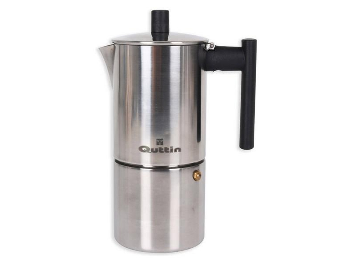 Cafetera Quttin Tower de inducción para 4 tazas