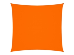 Parasol cuadrado de tela Oxford naranja 7x7 m MAISON EXCLUSIVE