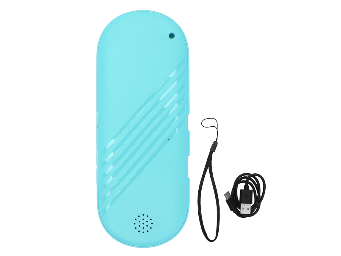 Mini Altavoz Bluetooth Para Almohada Con Graves Profundos Y Función De Temporizador - Azul