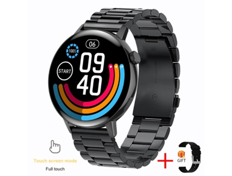Reloj inteligente a la moda para mujer, con Bluetooth, llamada, pantalla completa, táctil, resistente al agua, Monitor para mujer, reloj inteligent...