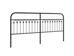 Cabecero de repuesto 193 cm Metal Negro MAISON EXCLUSIVE
