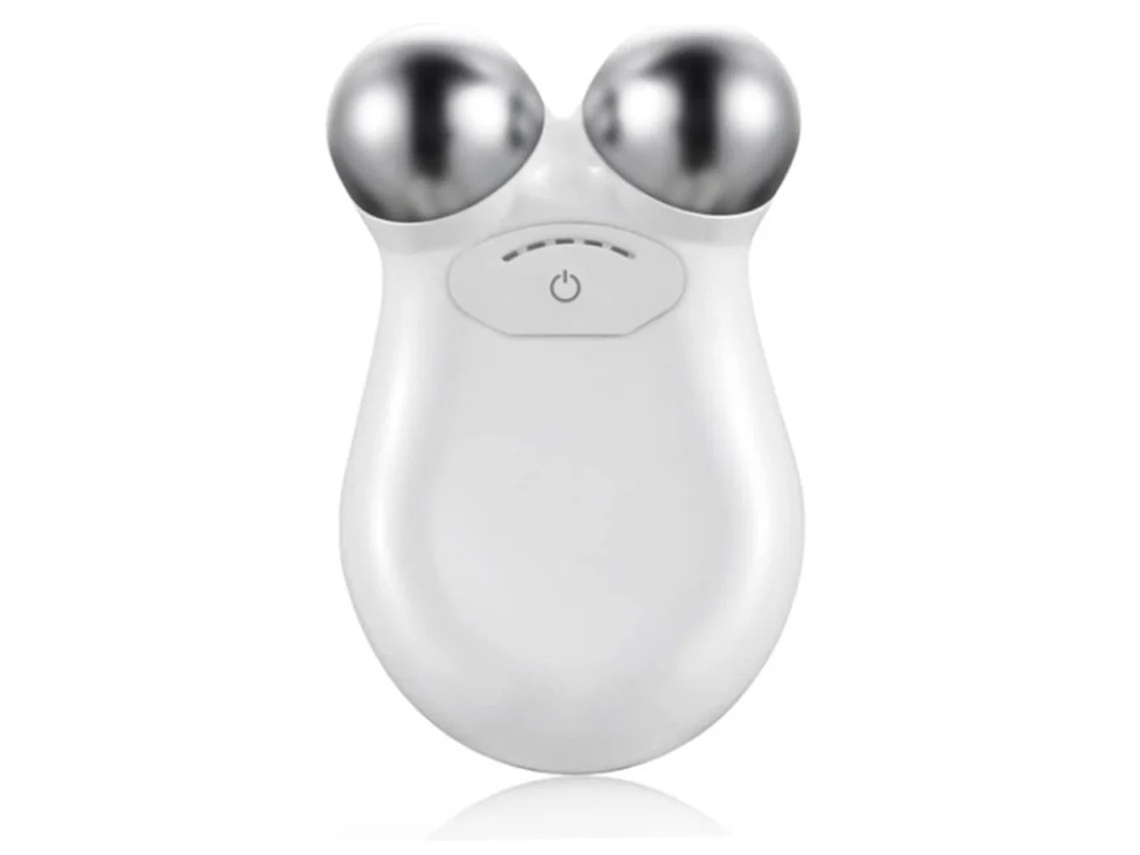 Máquina De Lifting Facial Dispositivo Elétrico Para Remoção De Rugas Faciais Spa Rosto Massageador Em Forma De V Rolo Facial Branco Yizhood