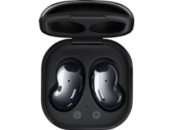 Auriculares Bluetooth True Wireless SAMSUNG Galaxy Buds Live (In Ear - Micrófono - Noise Cancelling - Negro)