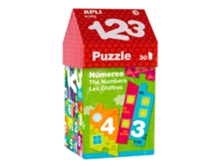 Puzzles APLI KIDS Casita 123 (30 piezas)