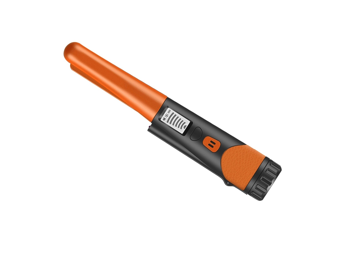 Detector de metales portátil de tamaño pequeño Buscador de tesoros multiusos de alta precisión Co Orange CHRUI