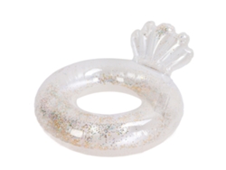 Pelotas de natación para niños, PVC grueso, con purpurina, para piscina.