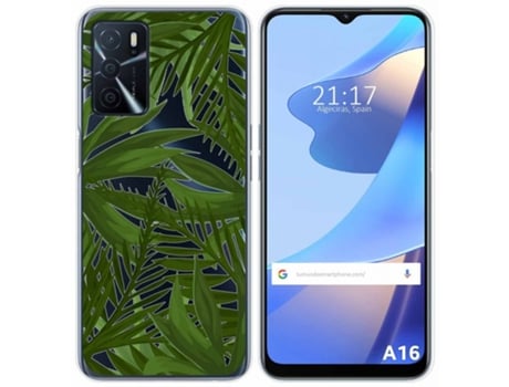 Carcasa Oppo A16 / A16s TUMUNDOSMARTPHONE Dibujos Transparente