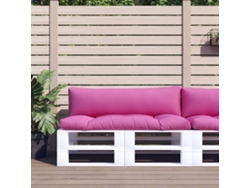 Cojines para muebles de palets, 2 unidades, tela Oxford rosa HARLANV1