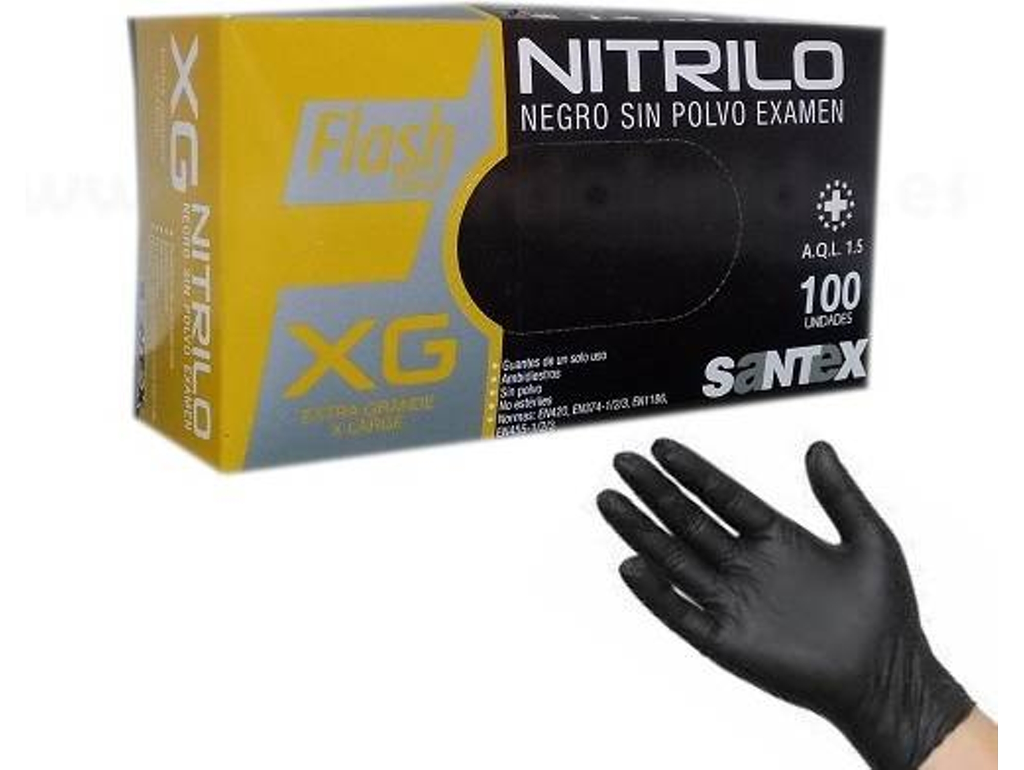 Guantes de Protección SANTEX Negro