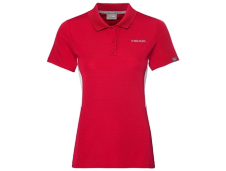 Polo Unisex HEAD RACKET Club Tech Tenis Rojo (164 cm)