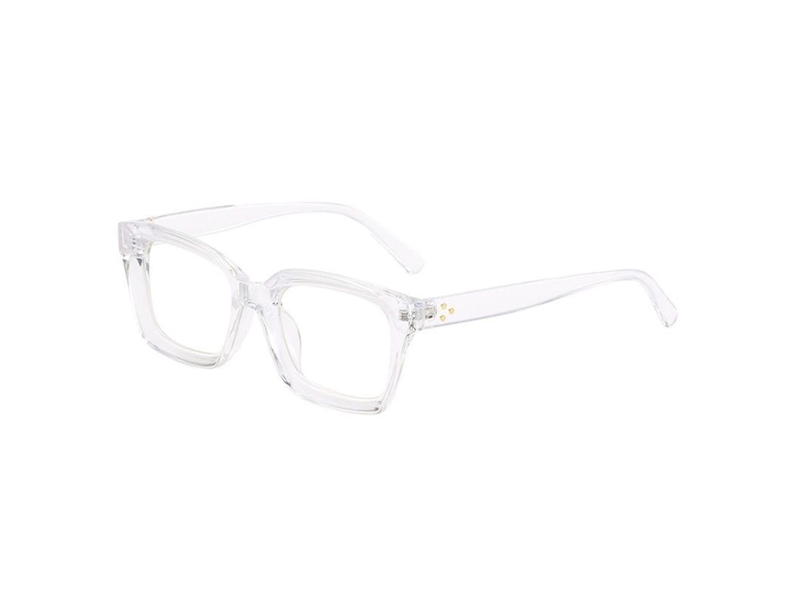 Gafas De Lectura De Estilo Vintage Con Montura Rectangular Gruesa Para Presbicia (0-300 Grados).