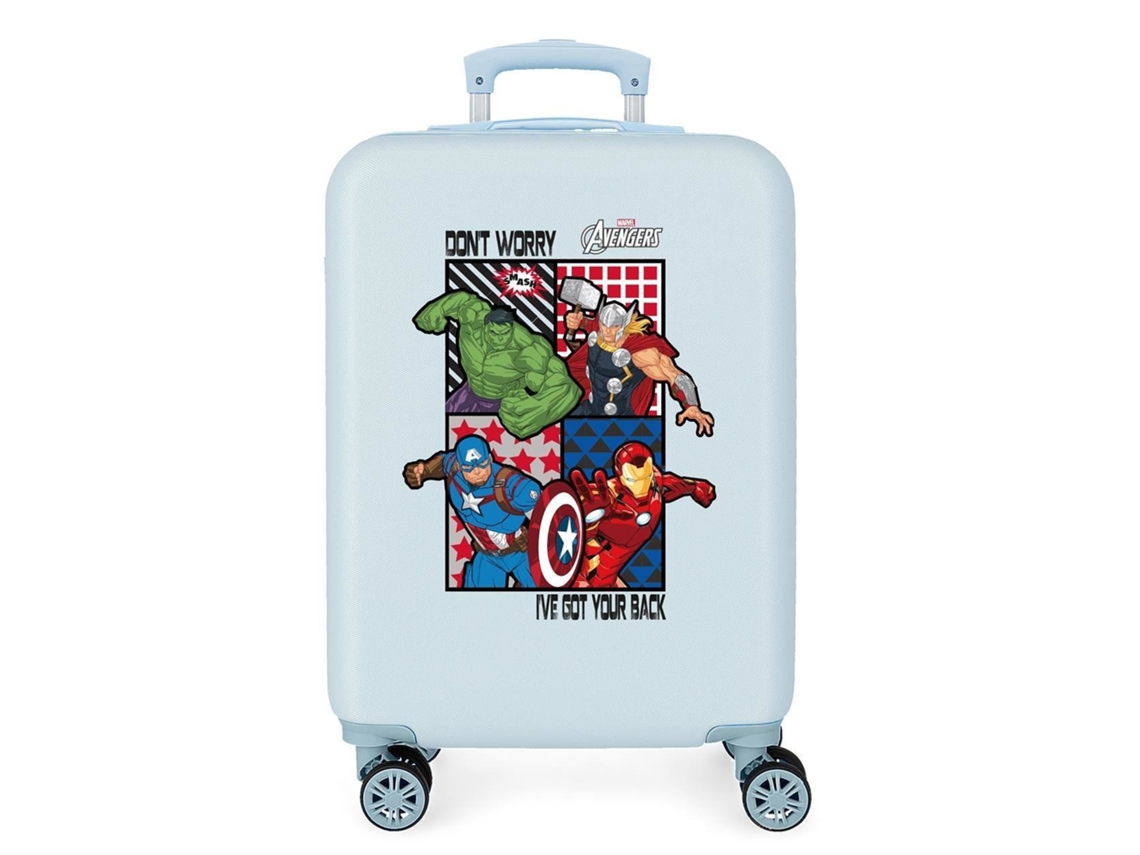 Maleta de Cabina MARVEL All Avengers Multicolor (38x55x20cm - 34 L)
