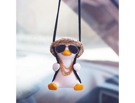 Accesorios De Decoración De Coche De Pato Balancín Súper Lindo ELKUAIE