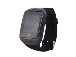 Reloj Deportivo Inteligente Con Bluetooth Y Brazalete Con Podómetro, Esfera Gris Y Correa Negra