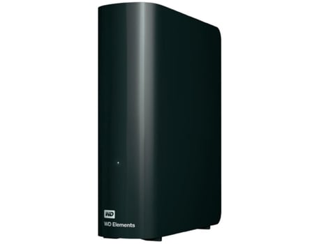 Disco HDD Externo WESTERN DIGITAL Elements (Negro - 4 TB - USB 3.0)