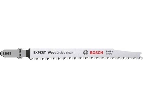 Hoja de Sierra de Calar BOSCH T 308 B Expert ‘Madera 2-Side Clean’ - 100 Un