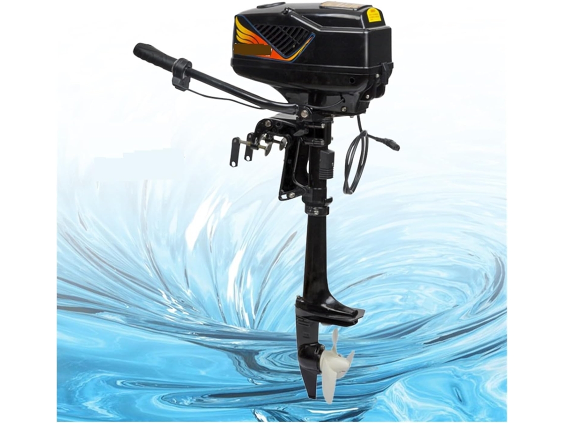 Motor Fueraborda Para Embarcaciones Neumáticas Y Kayaks, Robusto Motor Eléctrico Sin Escobillas Para Pesca, Eje De 1000 W