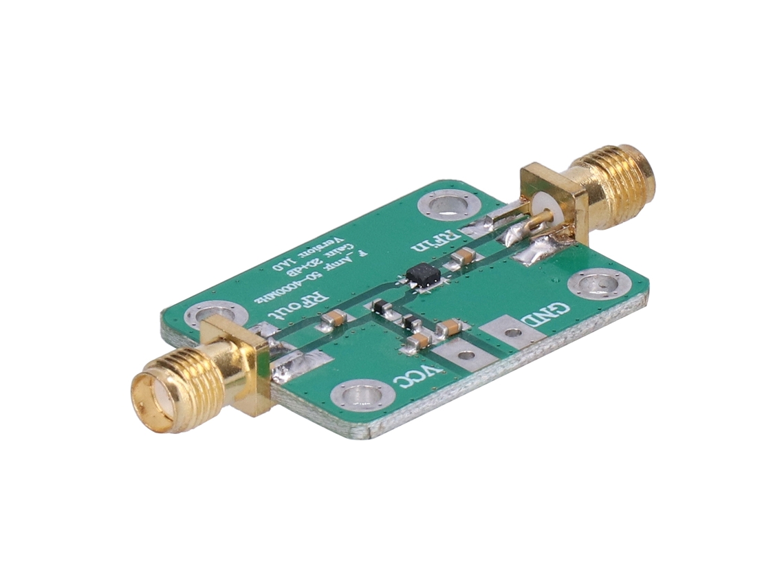 Módulo Amplificador Fm 26db Alto Ganancia Bajo Ruido 100mhz Componentes Electrónicos De Control Industrial