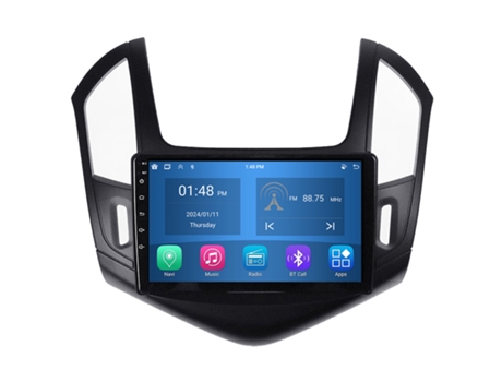 Autoradio 4GB RAM64GB ROM ROVERONE para Chevrolet Cruze J300 J308 2012 - 2015 CarPlay Android Coche Radio Bluetooth Navegación