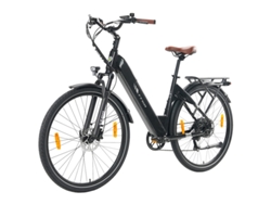 Bicicleta eléctrica Ttgo C3 Pro, 250 W, 36 V, 20 Ah, ruedas de 28 pulgadas, sensor de par, autonomía de 120 km, Shimano de 7 velocidades, frenos hidráulicos, color negro.