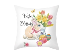2026-funda De Almohada Con Impresión Unilateral De Dibujos Animados, Cierre Cremallera Oculta, Cuadrada, Decoración Ideal Para Sala Y Dormitorio