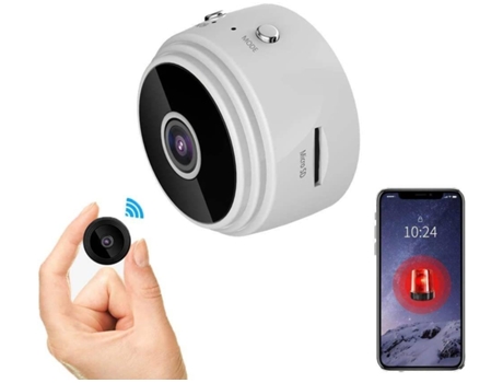 Mini Cámara Spy ENKERS HD Blanco (9128607405026)