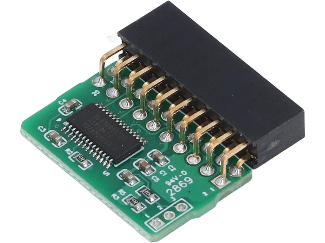 Módulo TPM 2.0 con procesador de cifrado seguro para AOMTPM 9665V TCG 2.0, 20 pines, confidencialidad externa para PC. Componentes informáticos.