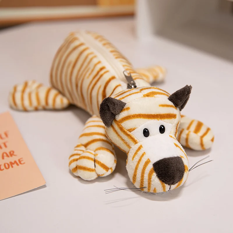(estilo 6, 26 Cm) Estuche De Peluche Con Diseño De Animales De Dibujos Animados, Bolsa De Almacenamiento De Papelería Infantil De Gran Capacidad.