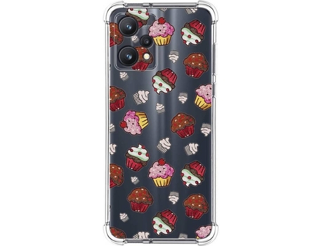 Carcasa Realme 9 Pro 5G TUMUNDOSMARTPHONE Dibujos Antigolpes Muffins Multicolor