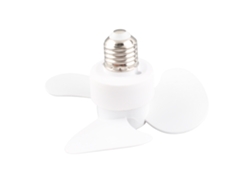 Mini ventilador de techo silencioso E27 E26 de 85-265 V para dormitorios y oficinas.