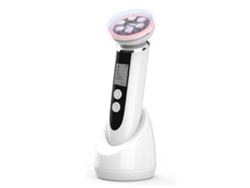Lifting facial ultrasónico 5 en 1, dispositivo reafirmante de fototerapia, masajeador facial LED, radiofrecuencia Branco Yunzii