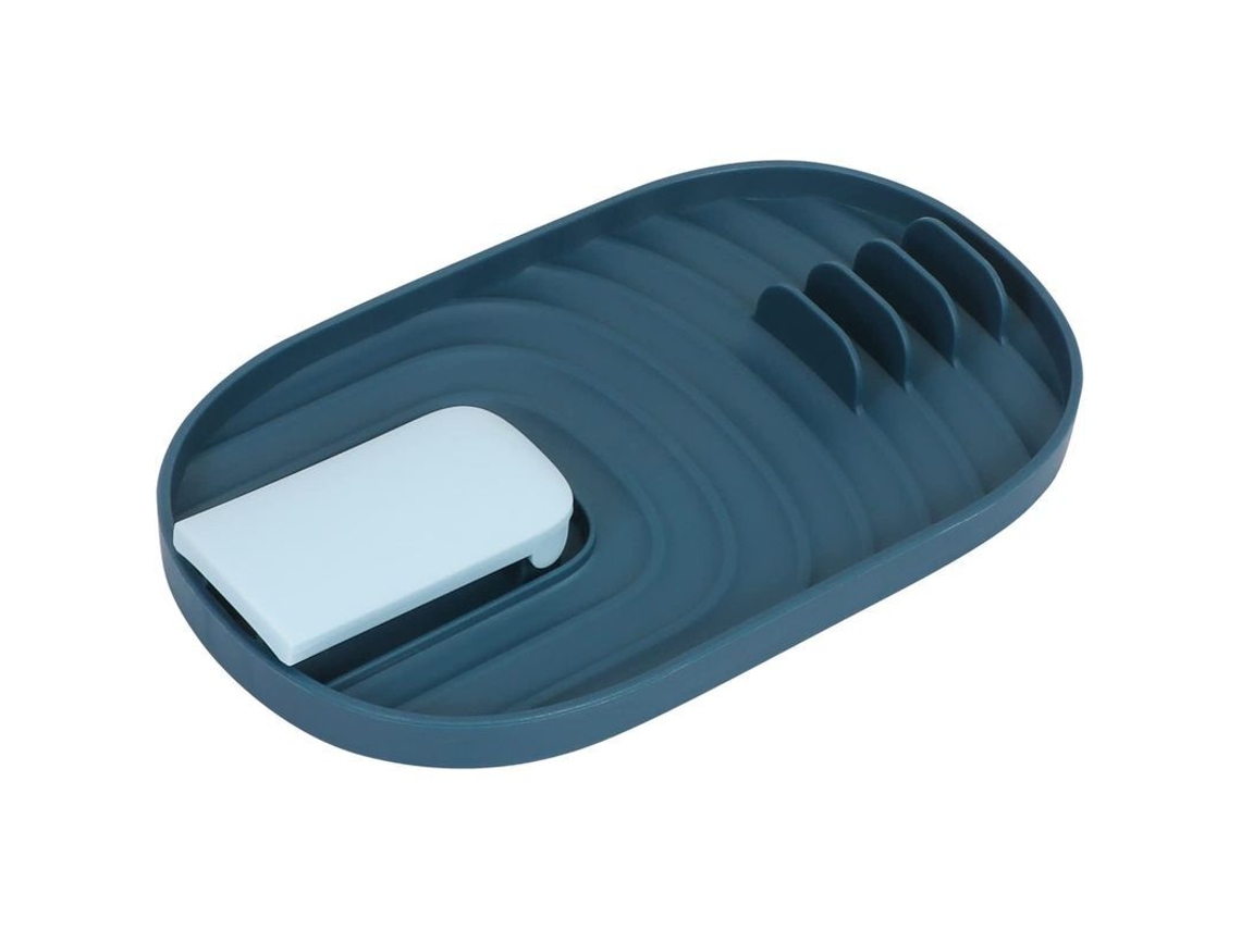 Reposacucharas Con Base Antigoteo, Soporte Resistente Al Calor Para Tapas De Ollas, Para Uso En La Cocina.