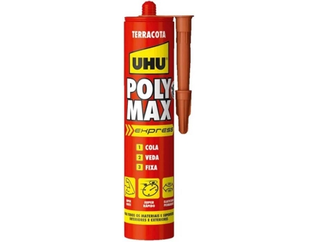 Pegamento UHU Poly Max Express Terracota