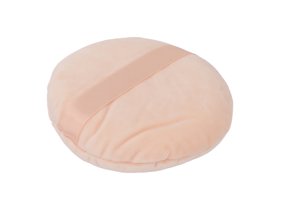 Borla Redonda Extragrande Para Polvos Sueltos De Maquillaje