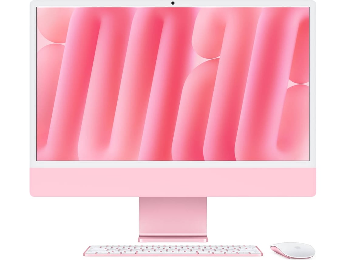 iMac APPLE  Rosa CTO (24'' - Apple M4 10-Core - RAM: 24 GB  - 512 GB  - GPU 10-Core - Teclado Español)