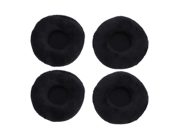 4 Almohadillas De Repuesto De Terciopelo Y Espuma Para Auriculares Ath-s200bt Sj33 Esw9 Es10 Es Series - Negro