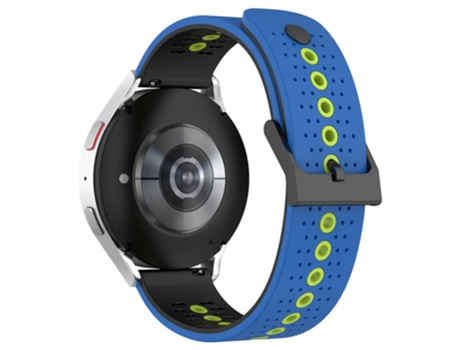 Correa de Silicona respirable para Suunto 9 Peak/5 - azul/negro/verde