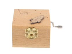 Caja de música de madera de haya para estudiantes - Mecanismo preciso