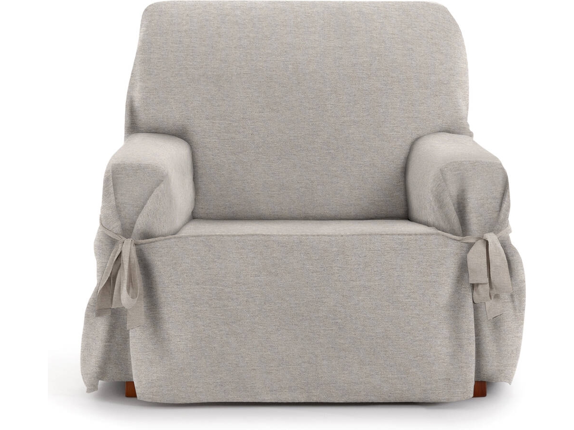 Funda de Sillón EYSA Universal Premium Valeria Tejido Elástico (120 x 70 x 110 cm - Poliéster y Algodón - Lino)