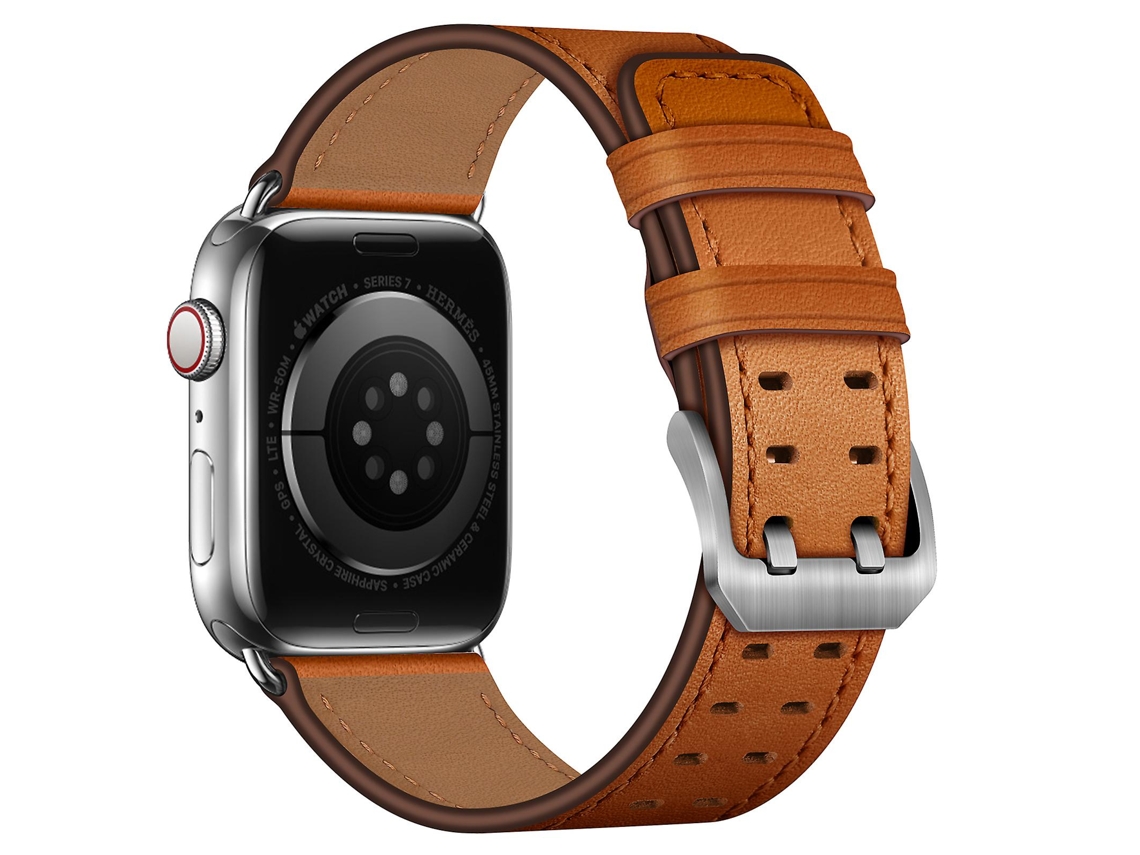 Bracelete Para Apple Watch Ultra 49 Mm 8 7 6 5 4 3 Se 38 Mm 40 Mm 41 Mm Marrón 3 SIURN