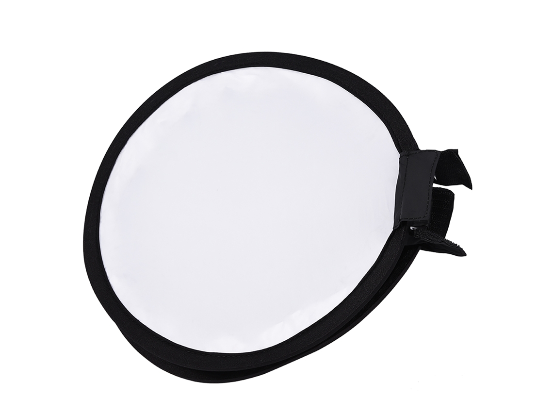 Difusor De Flash Beauty Dish Redondo Portátil Mini Softbox Para Speedlite (30cm)