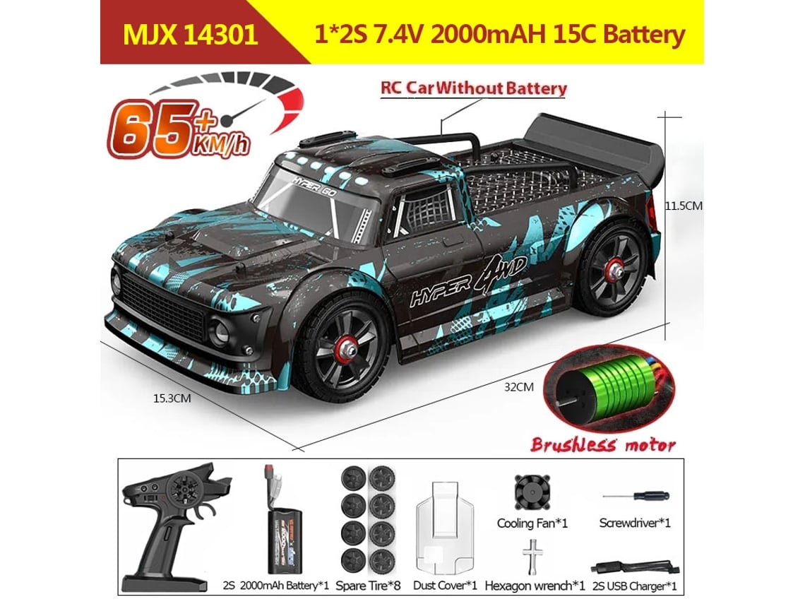Coche de derrape RC 118 GTR R34 2.4GHz RWD con giroscopio, coche de