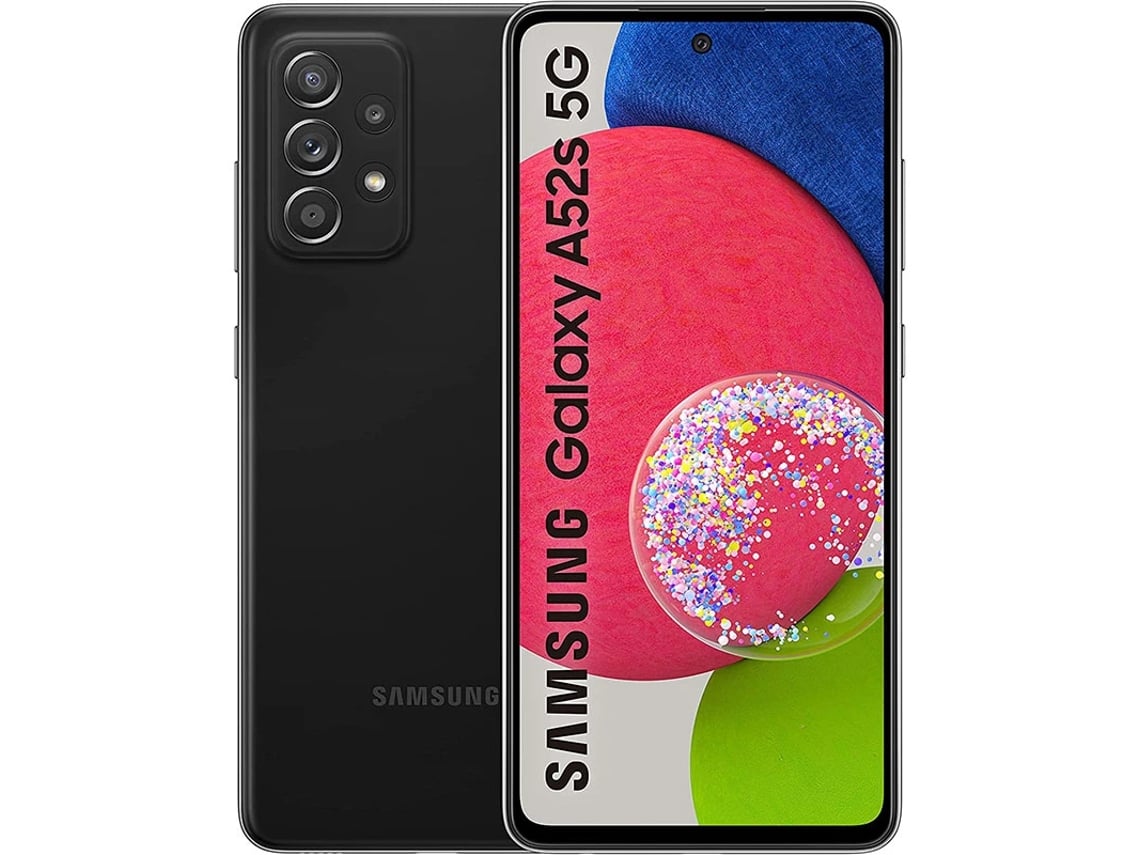 Galaxy A52s 5G 128 GB Negro Impresionante Reacondicionado Como Nuevo Samsung (Negro)