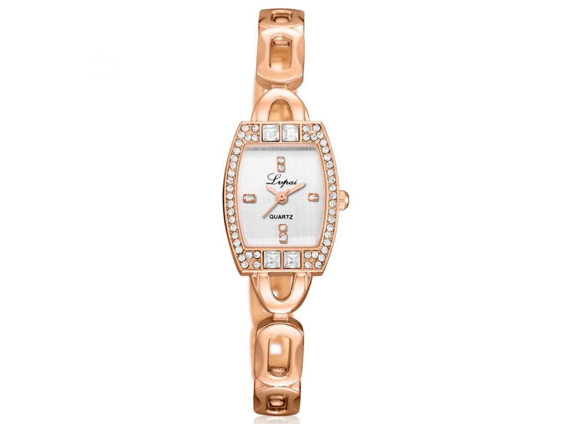 Relógio De Pulso Feminino Gaiety De Couro Pu Analógico Quartz (cinza)