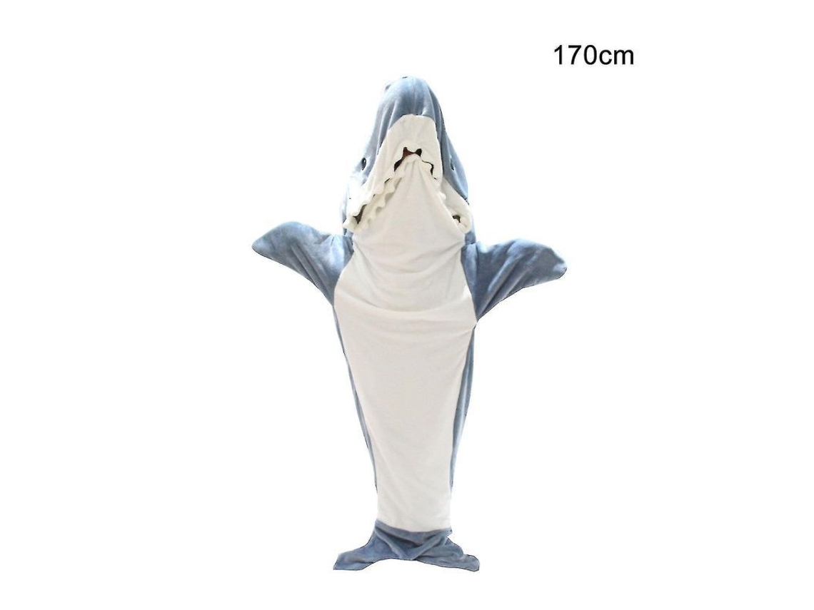 2026-manta Traje Tiburón Adulto - Manta Usable Suave Fleece - Pijama Tiburón Para Dormir Y Relajarse