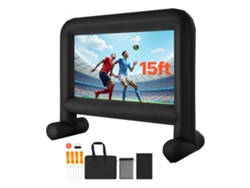 Pantalla de Proyección Inflable 354x130x290cm, Alta Calidad y Fácil Montaje Tekmaquinas