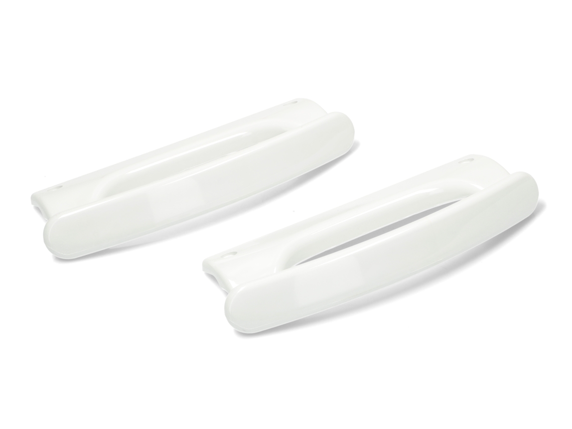 Kit De Tirador De La Puerta Del Frigorífico 2pcs - Whp 481231019093 Para Frigorífico/congelador Dhf004wh