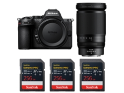 Nikon Z5 Ii + 28-400mm F/4-8 Vr + 3 Sandisk 256gb Extreme Pro Uhs-ii Sdxc + Ebook “20 Consejos Para Fotos Que Impactan”